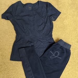 Navy Jaanuu Scrub Set size S